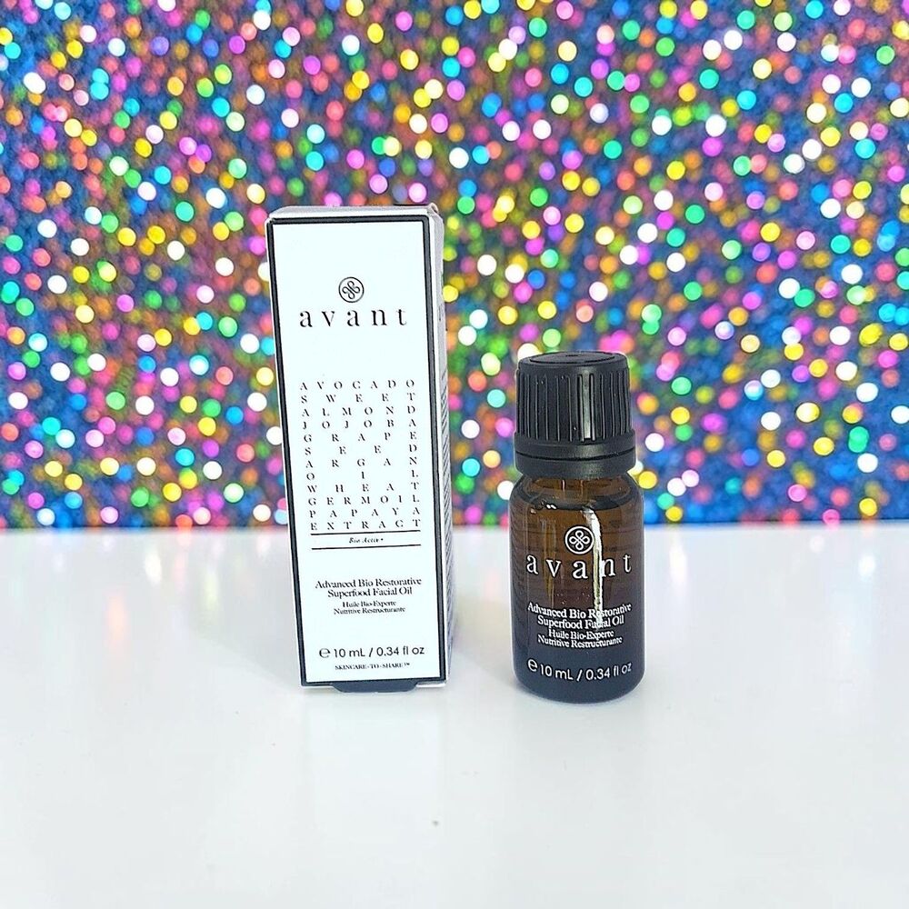 AVANT SKINCARE Advanced Bio Restorative Superfood Facial Oil NIB 0.34 fl oz